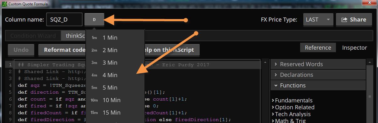 Paste the code
