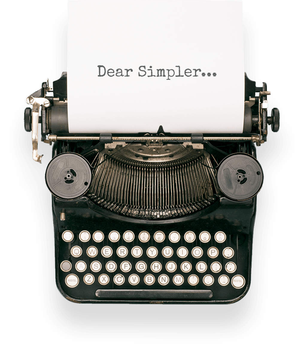 Dear Simpler